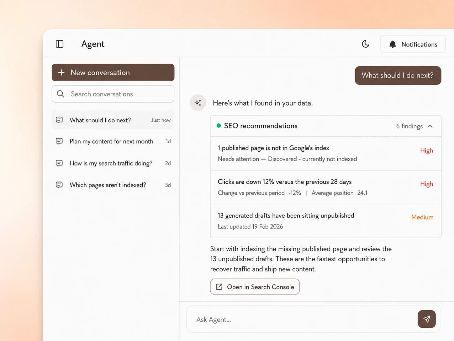 Connecting your CMS and Search Console in hrefStack